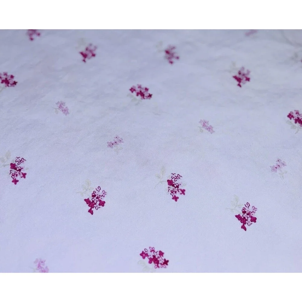 (2) Simply Shabby Chic Floral King Pillow Shams Ruffle RACHEL  ASHWELL Cottage